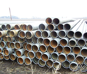 1290’ – 8” x 30’ PIERCE RINGLOCK ALUM PIPE