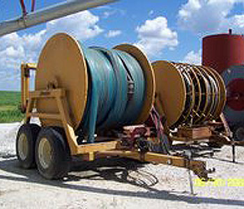 BIG BOSS HOSE REEL W/1-GY4.5”x660’ HOSE
