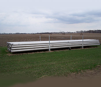 1200’ – 6” x 30’ RAINWAY RINGLOCK ALUM PIPE
