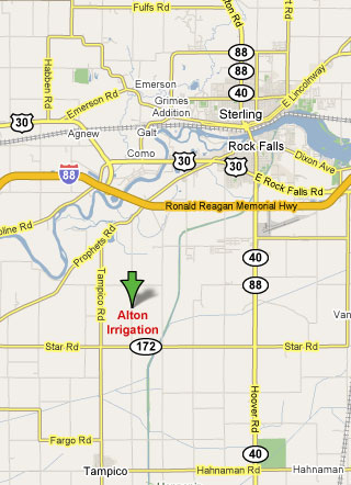 Alton Irrigation Map